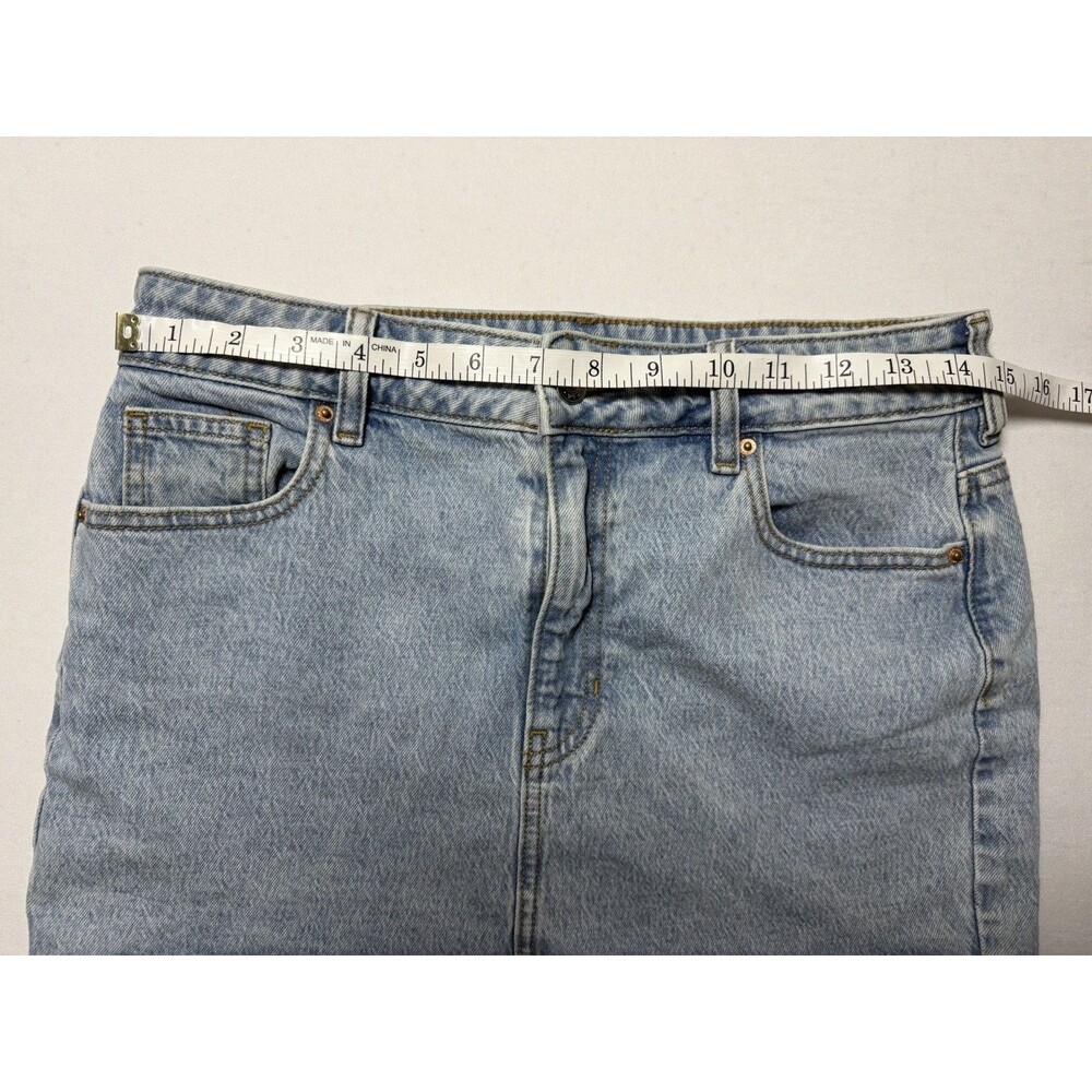 PacSun Skirt Women’s Denim Miniskirt Light Medium Wash Short Jean Skirt Size 27 - Picture 7 of 8